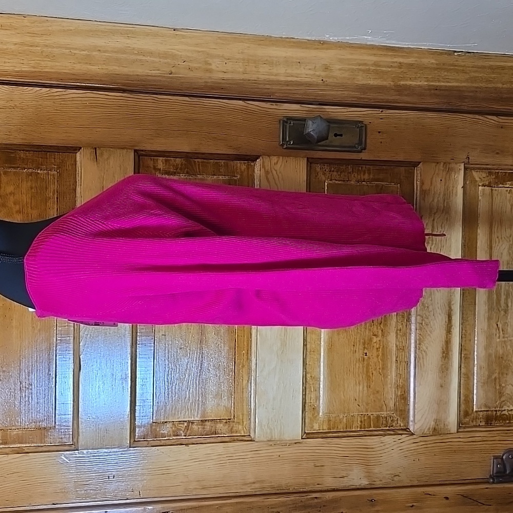 New York & Company Bold Pink Sweater XL - Picture 4 of 6